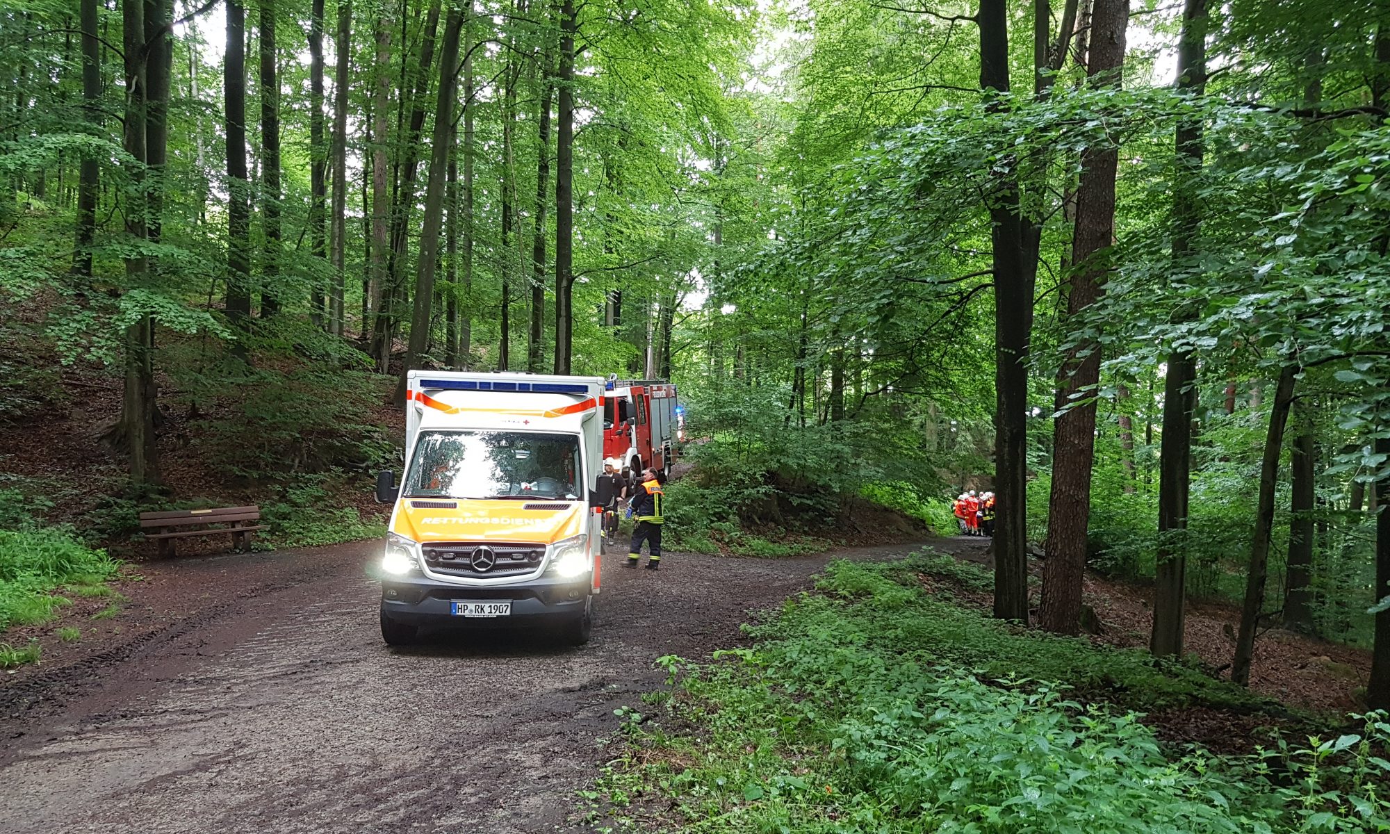 Einsatz im Felsenmeer am 04.07.2021