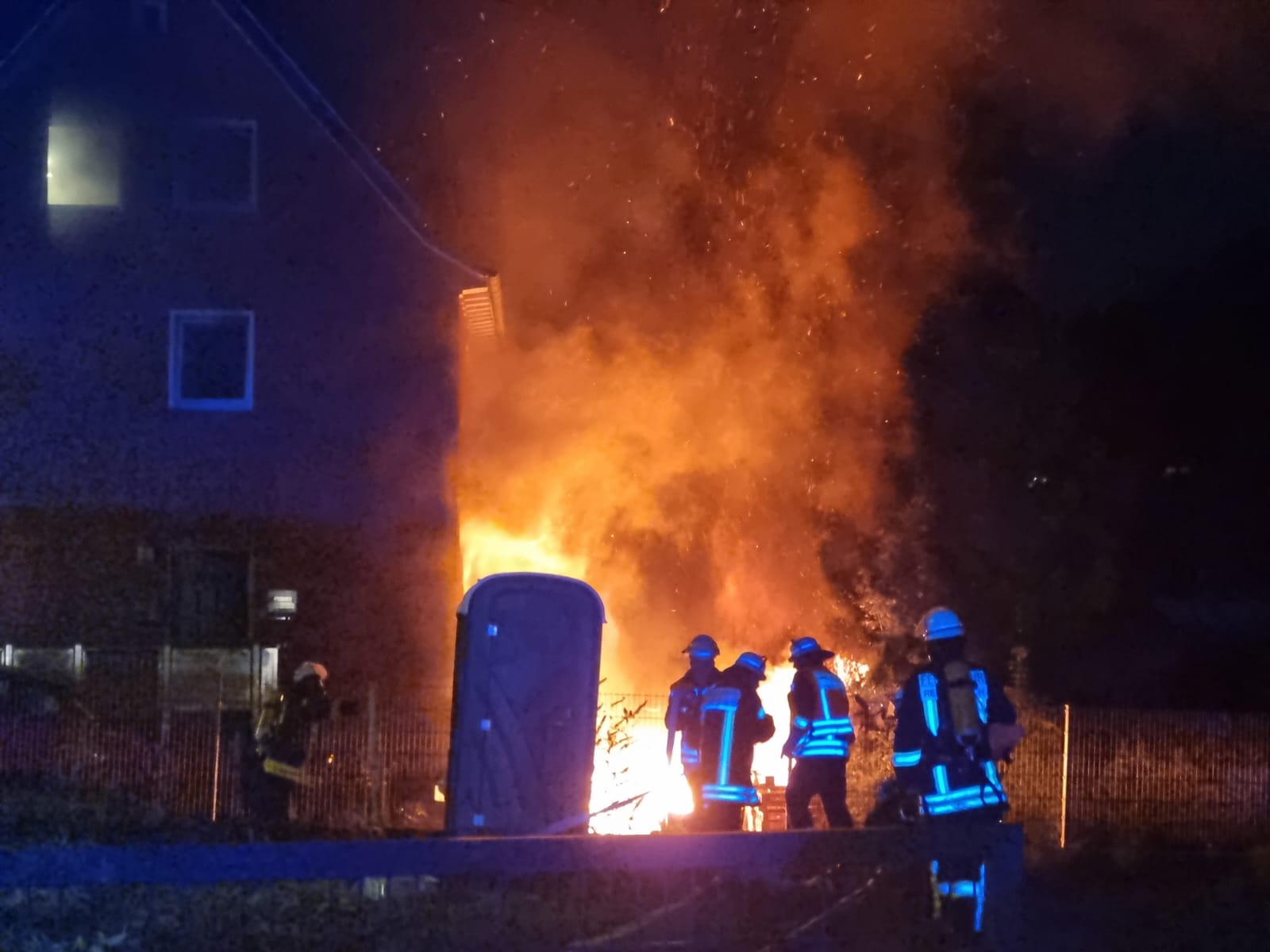 Gebäudebrand am 02.08.2022 in Gadernheim