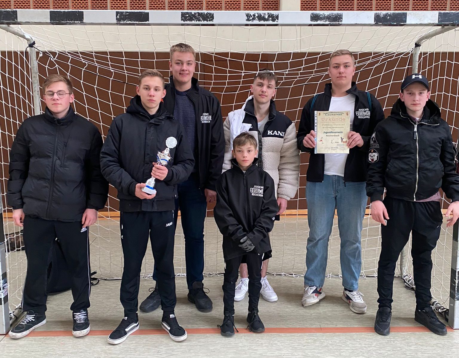 JF Reichenbach 2. Platz Fußballturnier JF Lautertal 2023