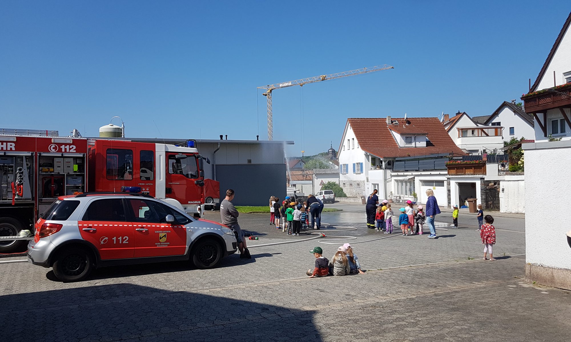 Brandschutzerziehung Kindergarten 26.05.2023