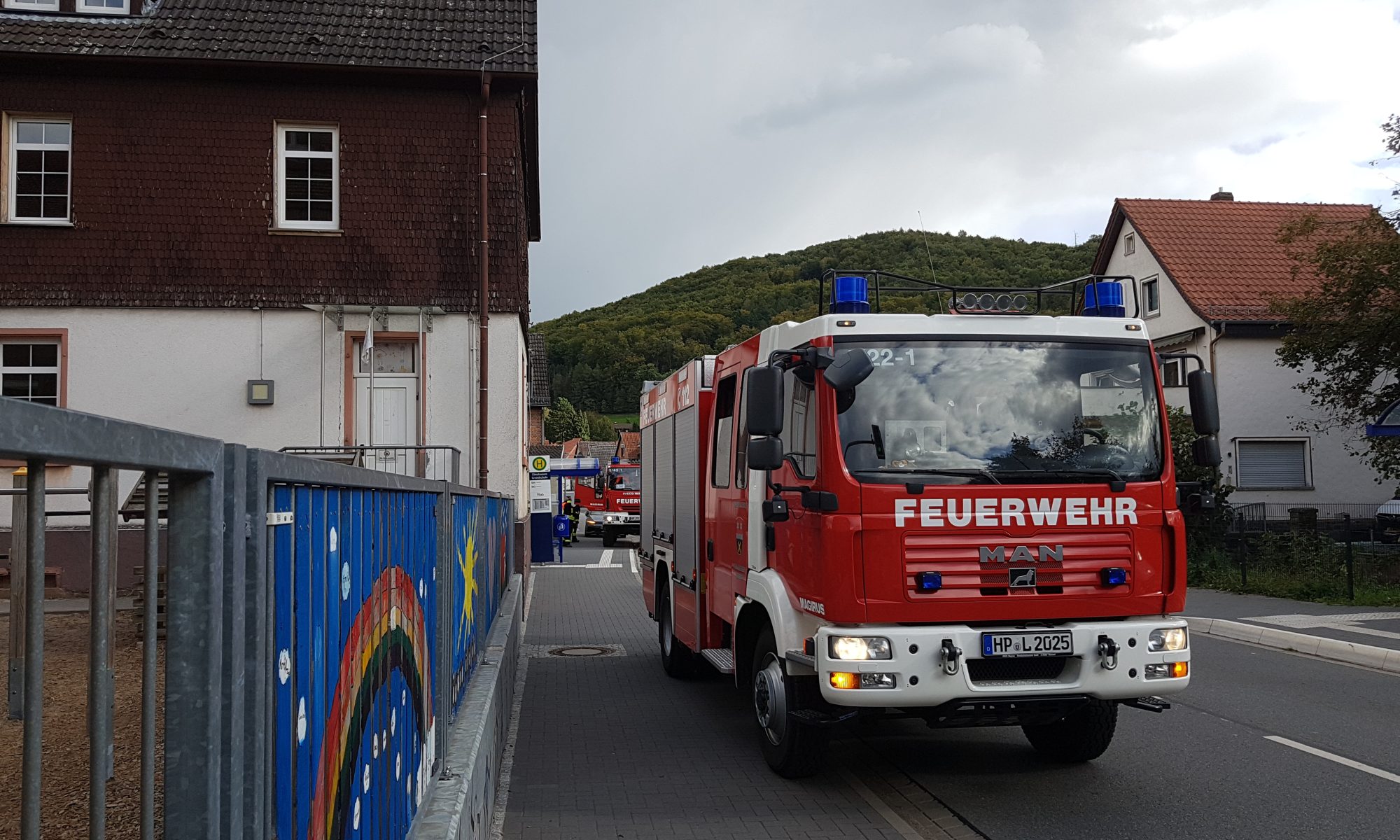 Einsatz 15.10.2023: Brandeinsatz in Elmshausen (angebranntes Essen)