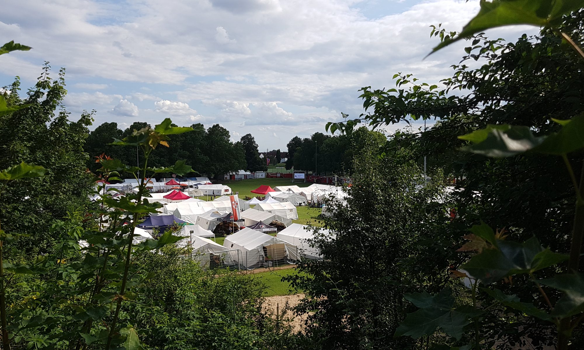 Kreiszeltlager 2024 - Zeltplatz am Weiherhausstadion in Bensheim